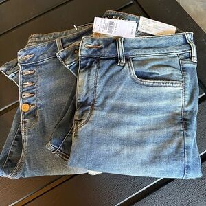 American Eagle and Maurice’s skinny jeans